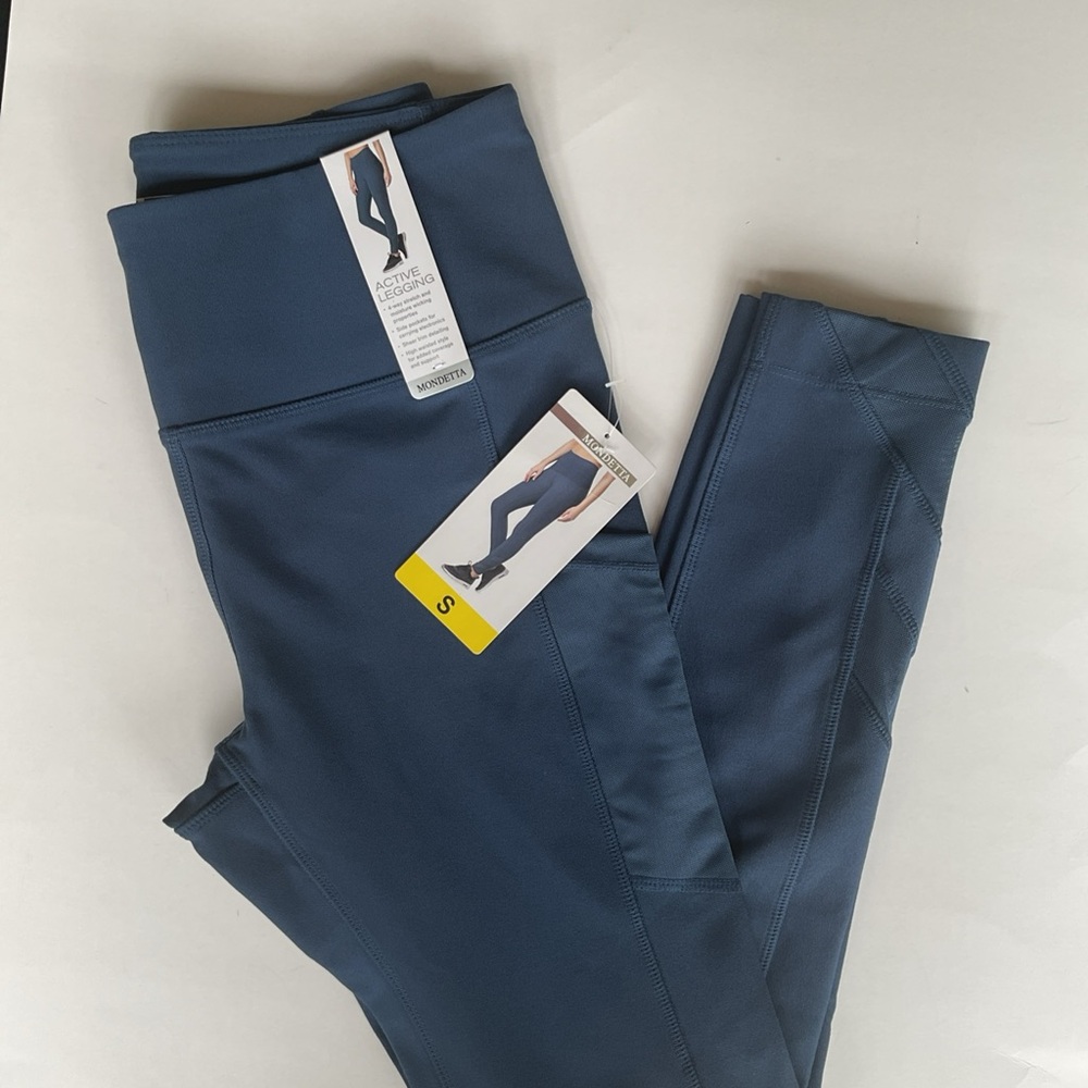 Mondetta Blue Active Leggings
